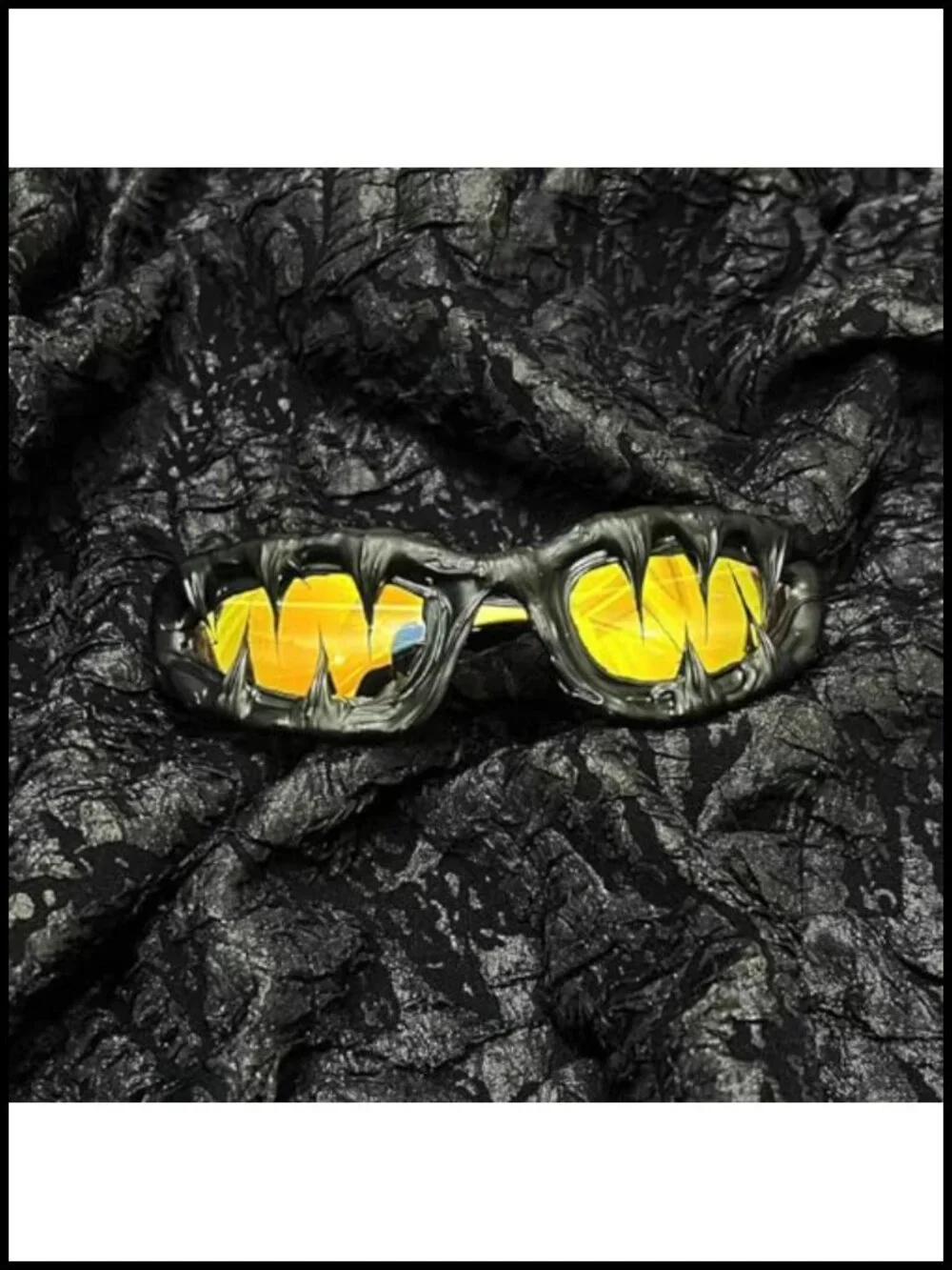 Y2K Wrap Around Sunglasses UV400 Lightweight Unisex Party Shades